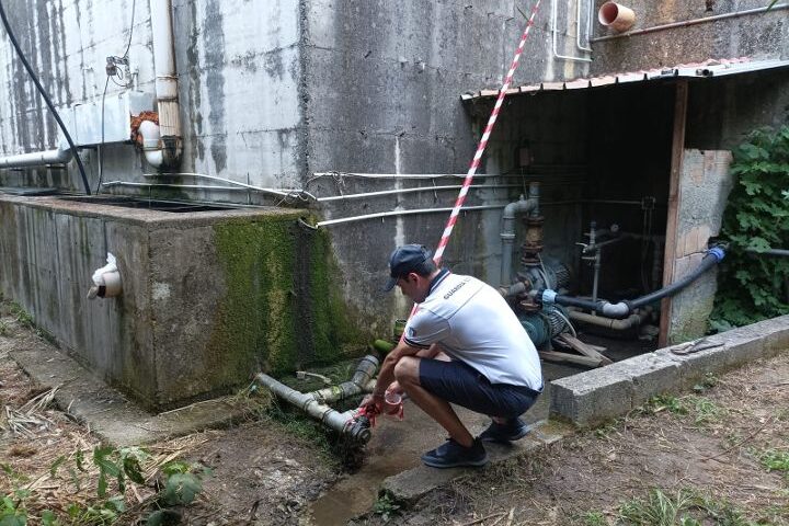 Sequestro depuratore di un villaggio turistico a Pisciotta