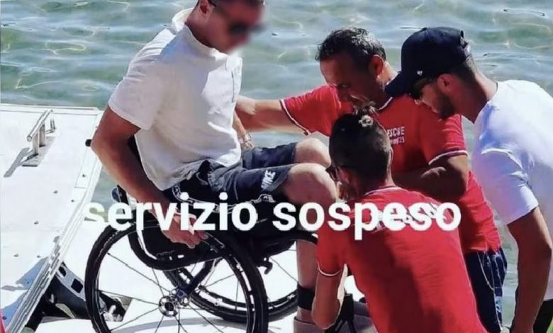 Escursioni in mare a Castellabate, multe ai volontari che aiutano i disabili