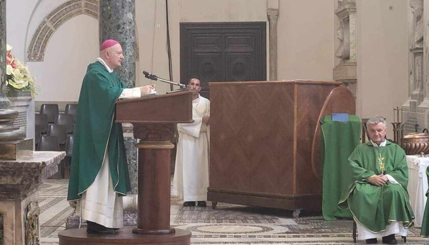 L’Arcivescovo Bellandi ringrazia Don Michele Pecoraro ed annuncia la riorganizzazione Pastorale del centro storico