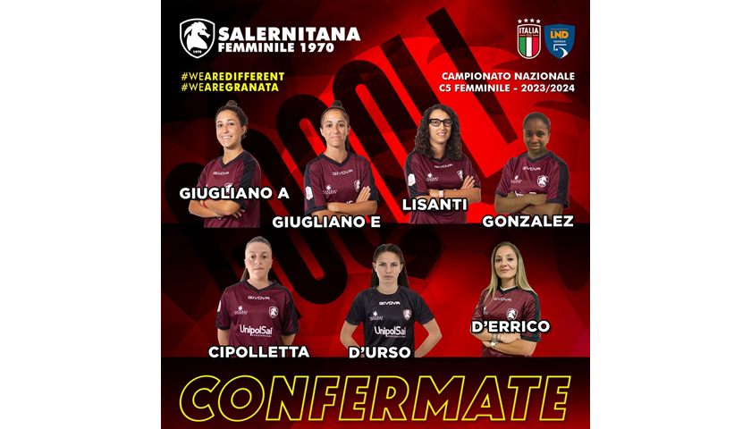 Salernitana sette bellezze, tempo di riconferme in casa granata