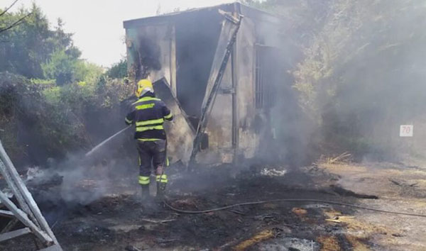 Pontecagnano, bruciate attrezzature sportive dell’Arcieri Arechi Salerno