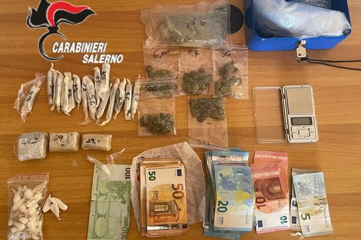 Droga e soldi, arrestato a Palinuro turista pugliese