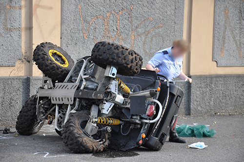 Incidente con il Quad sul Cervati, ragazza in ospedale