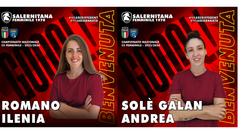 Salernitana Femminile 1970 Ecco i primi due acquisti per la prossima stagione