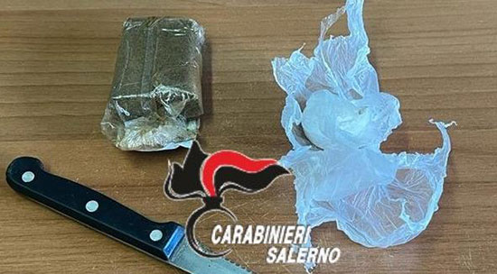 Trovato con anfetamine e hashish, arrestato