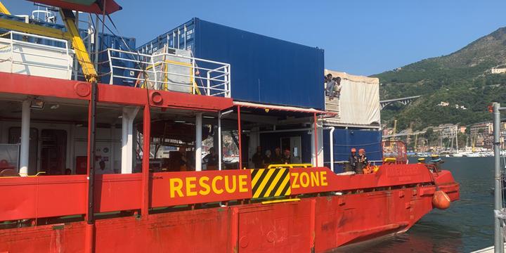 Sbarco migranti a Salerno, fermati due presunti scafisti