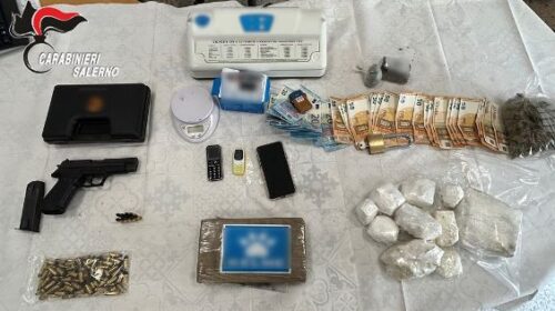 Trovato con droga e armi, finisce in carcere 42enne di Nocera Inferiore