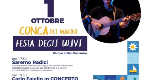 La rassegna “Meraviglie – I sentieri dei sensi” va in scena a Conca dei Marini