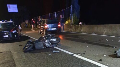 Incidente nella notte tra Cava de’ Tirreni e Vietri sul Mare, muore 18enne