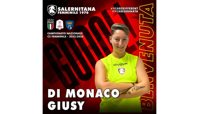 La Salernitana Femminile 1970 blinda la porta: ufficiale Giusy Di Monaco