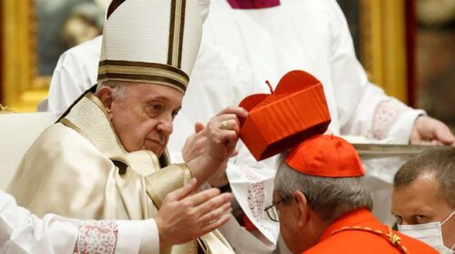 Sono 21 i nuovi cardinali creati da Papa Francesco
