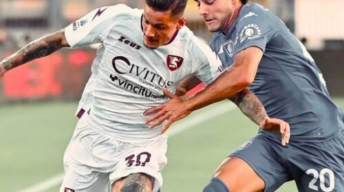 La Salernitana cade ad Empoli, Baldanzi punisce Sousa