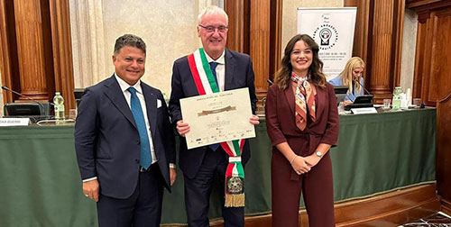 Cultura, Baronissi premiata al Senato come Comune italiano di eccellenza