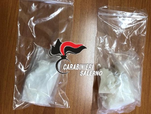 Capaccio Paestum, arrestato spacciatore trovato con oltre un etto di cocaina