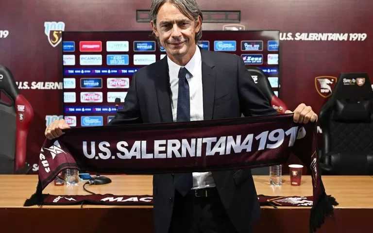 Salernitana, ecco Pippo Inzaghi: società e tifosi fondamentali per la mia scelta. Lotteremo fino all’ultimo per il traguardo