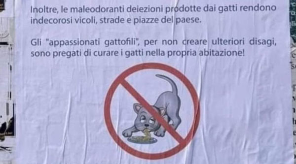 Manifesto della discordia, il sindaco di Cetara agli animalisti: “E’ solo un invito”