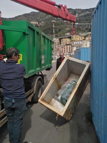 Unci AgroAlimentare, progetto Blu Mater: nel Golfo di Salerno raccolte oltre 10 tonnellate di rifiuti