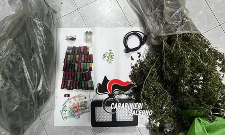 Salerno, scoperto con crack e cocaina: a casa coltivava anche piante di marijuana, arrestato