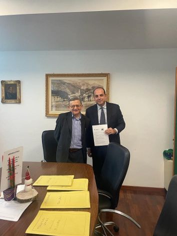 Protocollo d’intesa tra il Consorzio Asi ed il Comune di Sant’Arsenio