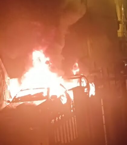 Scafati, auto incendiata e rapine: Aliberti chiama il prefetto