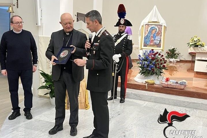   I CARABINIERI CELEBRANO LA VIRGO FIDELIS, PATRONA DELLA BENEMERITA.