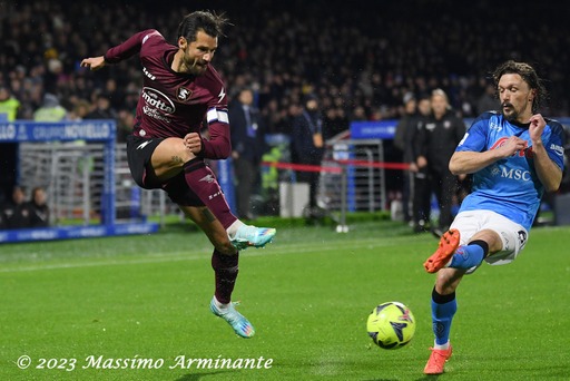 Settimo confronto in massima serie tra Salernitana e Napoli, in precedenza granata mai vittoriosi