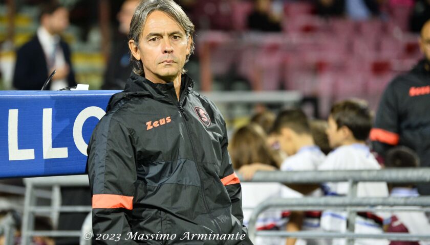 SALERNITANA, INZAGHI: “CON LA SAMP ABBIAMO DIMOSTRATO UN OTTIMO SPIRITO”