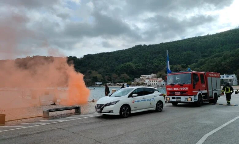 Esercitazione Antincendio nel Porto di Palinuro