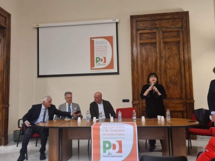 A Sarno Domenico Manzo riconfermato coordinatore cittadino del Pd