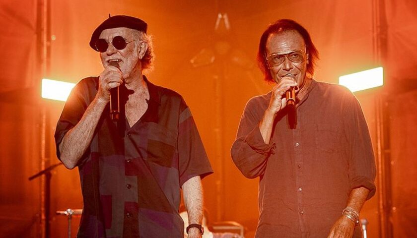 Venditti & De Gregori sul palco del PalaSele di Eboli