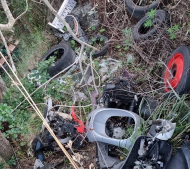 A Praiano scoperto il cimitero delle moto