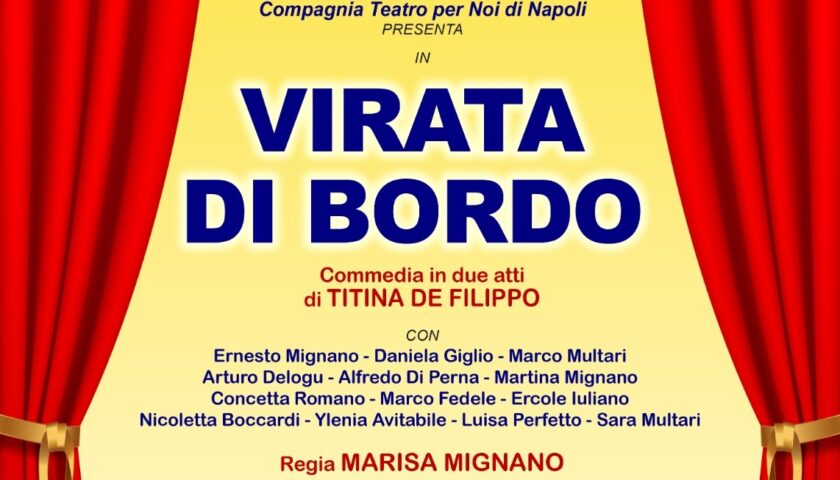 Teatro Arbostella, spazio ai grandi classici: ecco “Virata di bordo” di Titina De Filippo