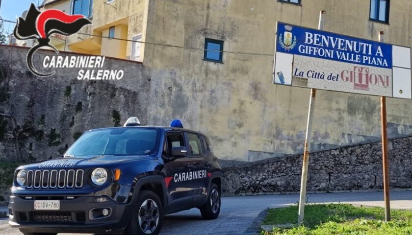 Giffoni Valle Piana, minacce di morte e lesioni: 50enne indagato e allontanato