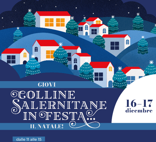 A Salerno prima edizione di “Giovi Colline salernitane in festa, Il Natale”