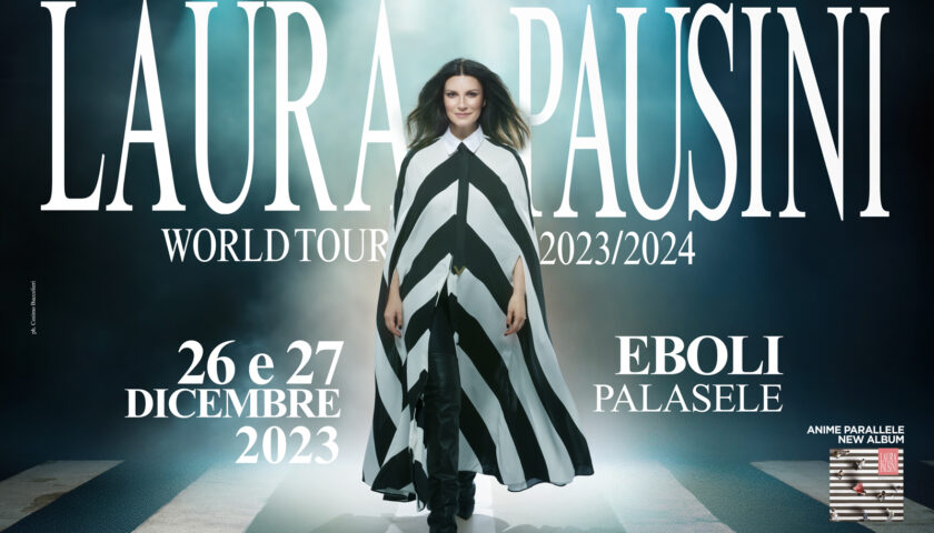Laura Pausini al Palasele di Eboli il 26 e 27 dicembre
