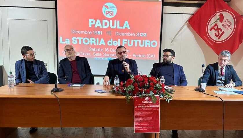 A Padula il PSI ricorda la direzione nazionale del 1981 di Bettino Craxi