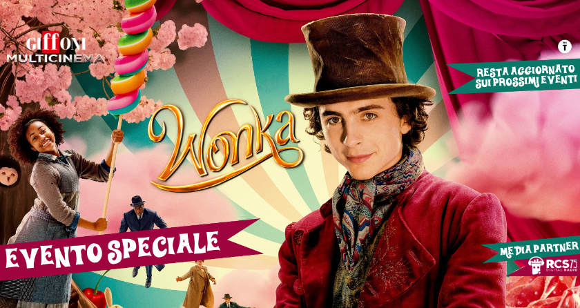 IL NATALE DEI GIFFONER: DUE APPUNTAMENTI, IL 10 E IL 14 DICEMBRE, TRA LUCI COLORATE, ELFI E IL RITORNO AL CINEMA DI “WONKA”