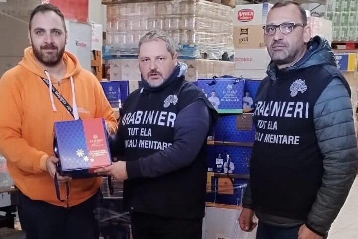 Dissequestro e donazione prodotti al Banco Alimentare Campania dal Reparto Carabinieri Tutela Agroalimentare di Salerno
