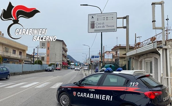 A Cava de’ Tirreni operazione contro i furti, controlli straordinari dei carabinieri