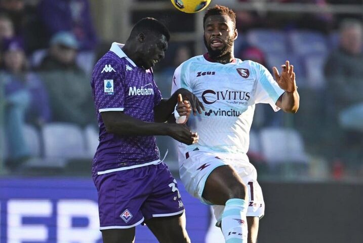 Disco rosso al Franchi,  Salernitana travolta dalla Fiorentina