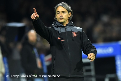 Salernitana, Inzaghi: grande prestazione contro una delle squadre più forti d’Europa, peccato per il gol preso nel finale