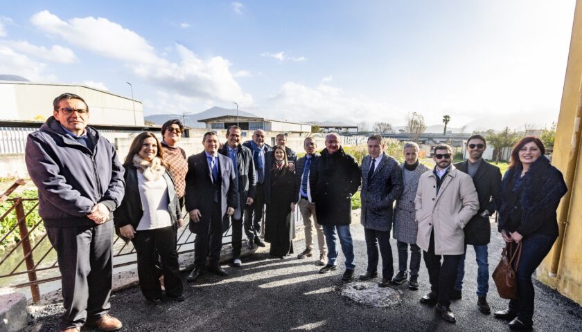 Lavori alla rete fognaria di San Valentino Torio: il completamento delle opere porterà allo step successivo che interesserà la città di Sarno