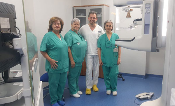 Interventistica Senologica al Ruggi, intervento eccezionale su paziente fragile 58enne