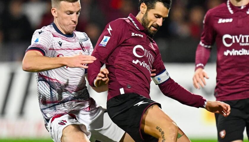 Salernitana, annullata cena di Natale prevista per mercoledì