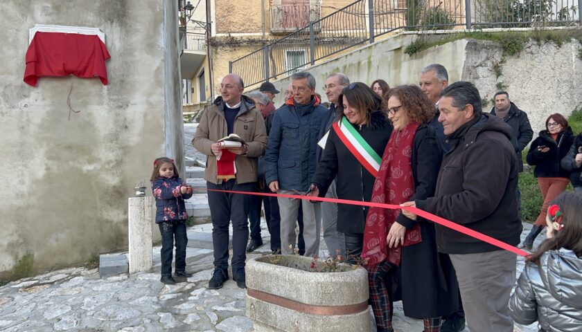 Padula, intitolata una piazzetta a Maria de Cardona