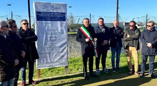 Capaccio Paestum, al via l’intervento di riqualificazione campo sportivo di Gromola