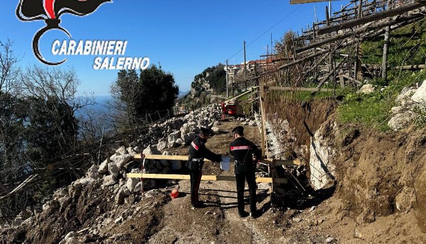Violazioni edilizie e ambientali, stretta in Costiera Amalfitana: 29 denunce