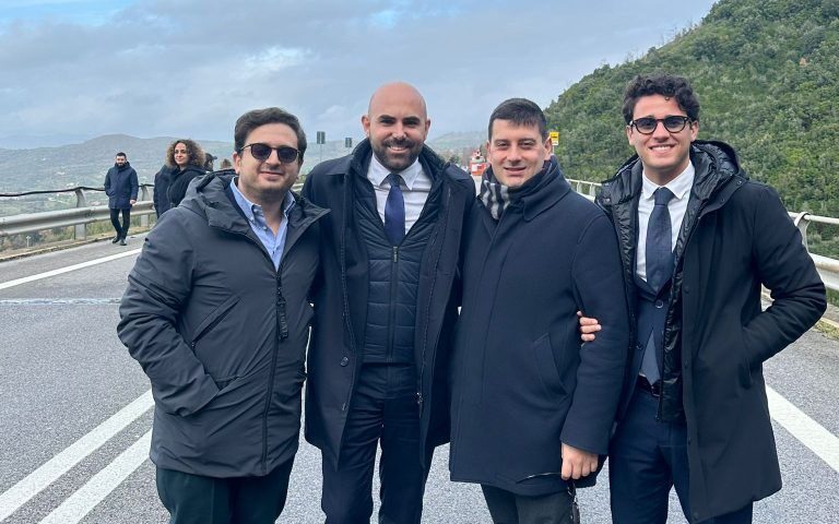 PONTE CILENTANA. VISITA DI FERRANTE, I GIOVANI DI FORZA ITALIA: “GRAZIE PER L’IMPEGNO”