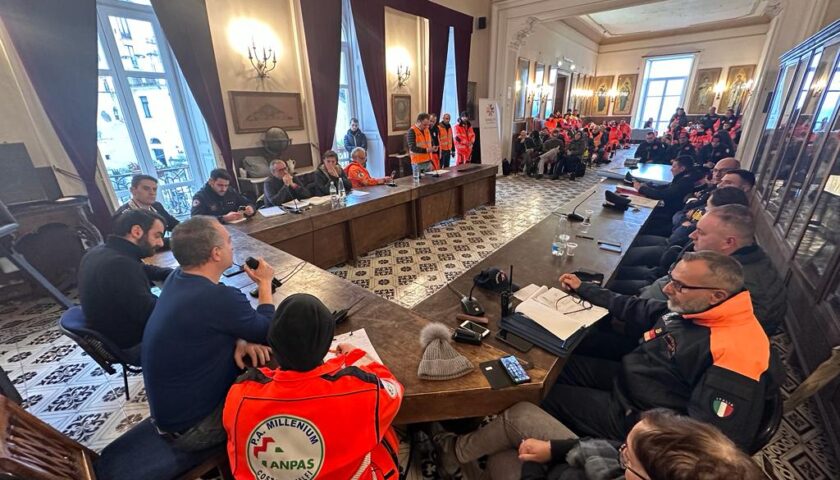 Ad Amalfi settanta volontari per testare il piano di protezione civile