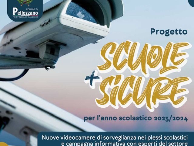 PROGETTO “SCUOLE SICURE 2023/2024”: PELLEZZANO OTTIENE FINANZIAMENTO PER INCREMENTARE LA SICUREZZA DEGLI EDIFICI SCOLASTICI